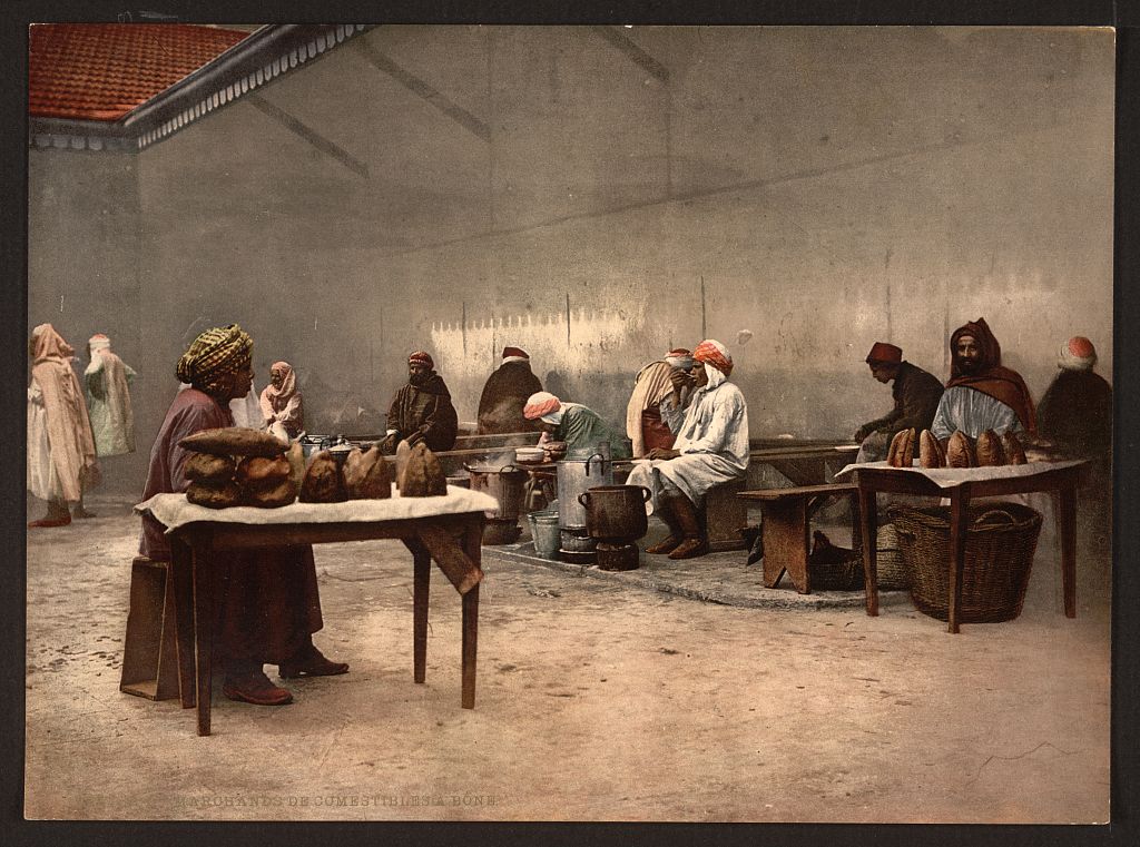 A picture of Merchants of eatables, Bona, Algeria