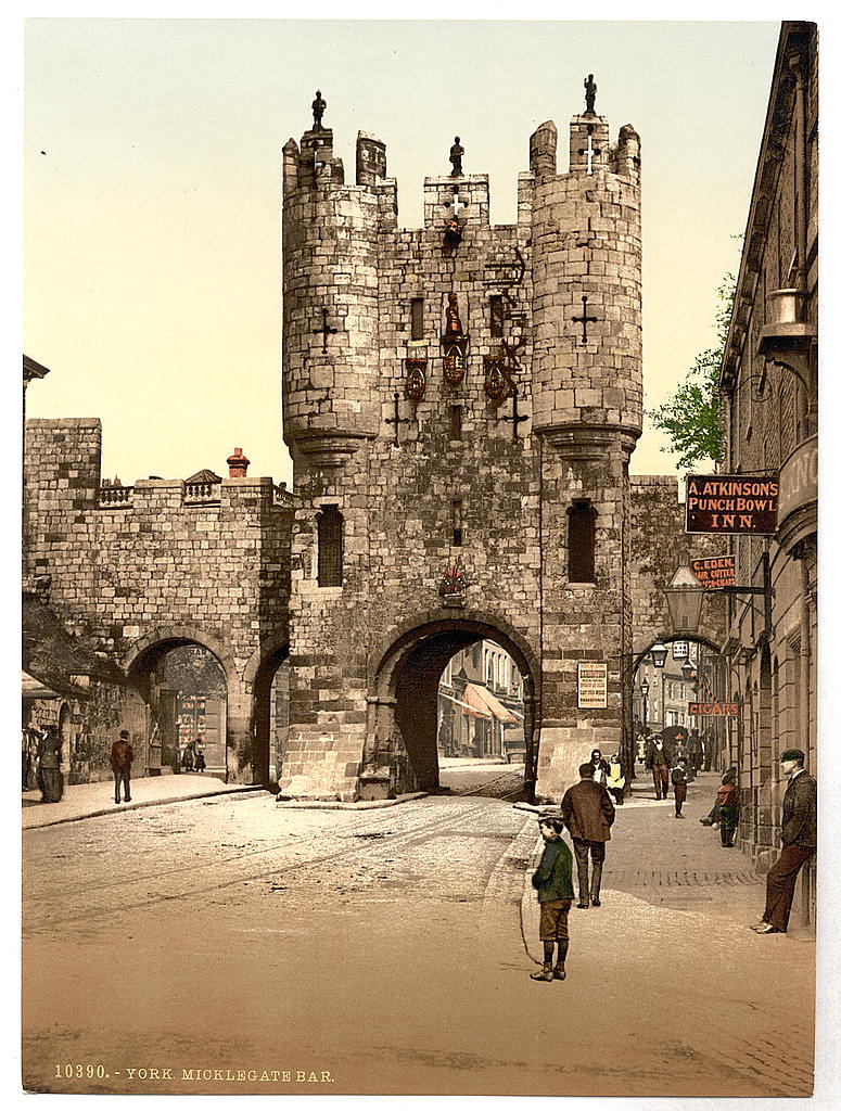 A picture of Micklegate Bar, York, England