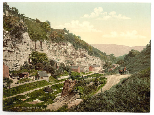 A picture of Middleton Dale, Derbyshire, England