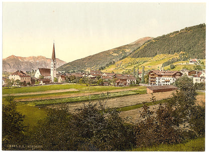 A picture of Mieders, general view, Tyrol, Austro-Hungary