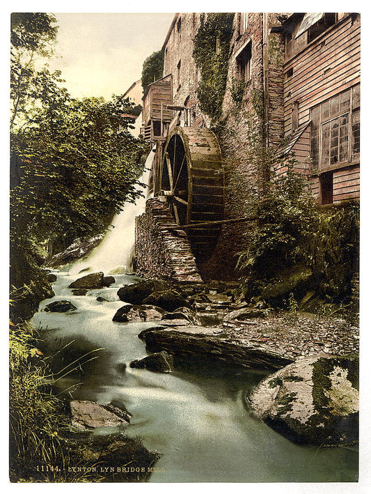 A picture of Mill, East Lyn, Lynton and Lynmouth, England