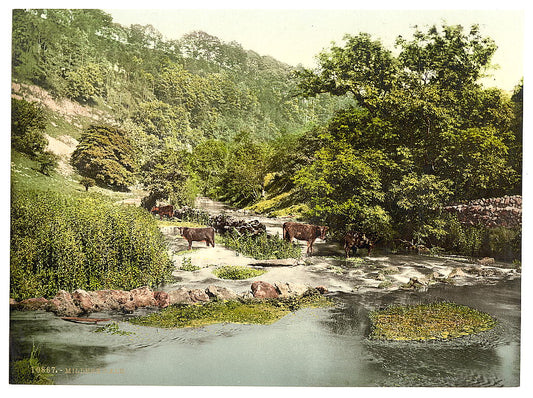 A picture of Miller's Dale, Derbyshire, England