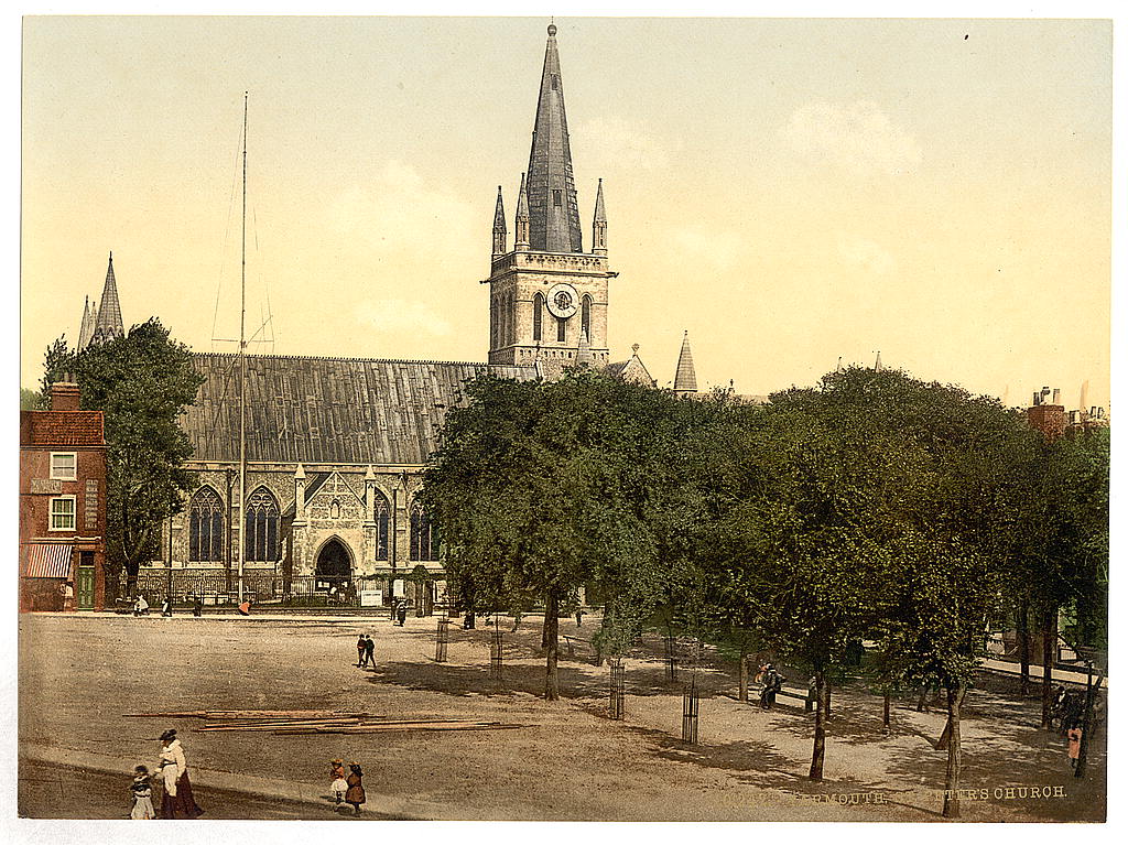 A picture of Minster Church of St Nicholas in Great Yarmouth, Norfolk, England
