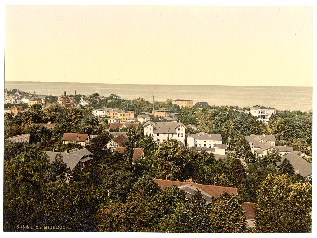 A picture of Misdroy I., Pomerania, Germany (i.e., Międzyzdroje, Poland)