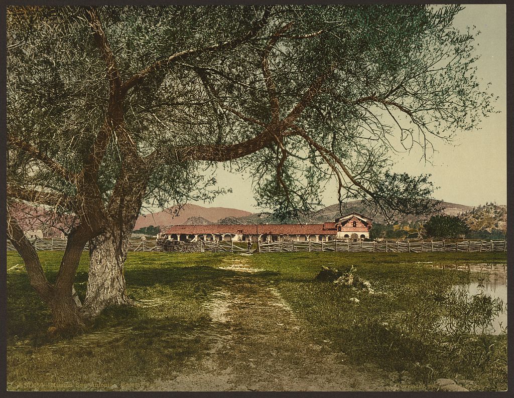 A picture of Mission San Antonio, general view