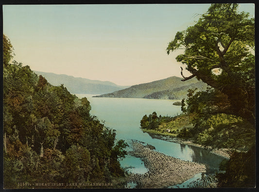 A picture of Mokau Inlet, Lake Waikaremoana