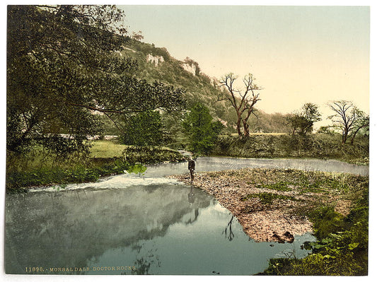 A picture of Monsal Dale, Doctor Rocks, Derbyshire, England