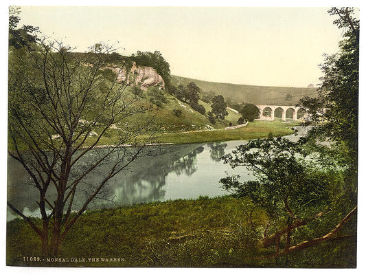 A picture of Monsal Dale, the Warren, Derbyshire, England