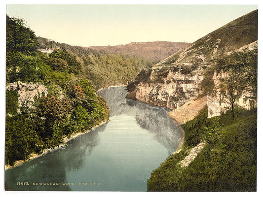 A picture of Monsal Dale, Water-come-Jolly, Derbyshire, England