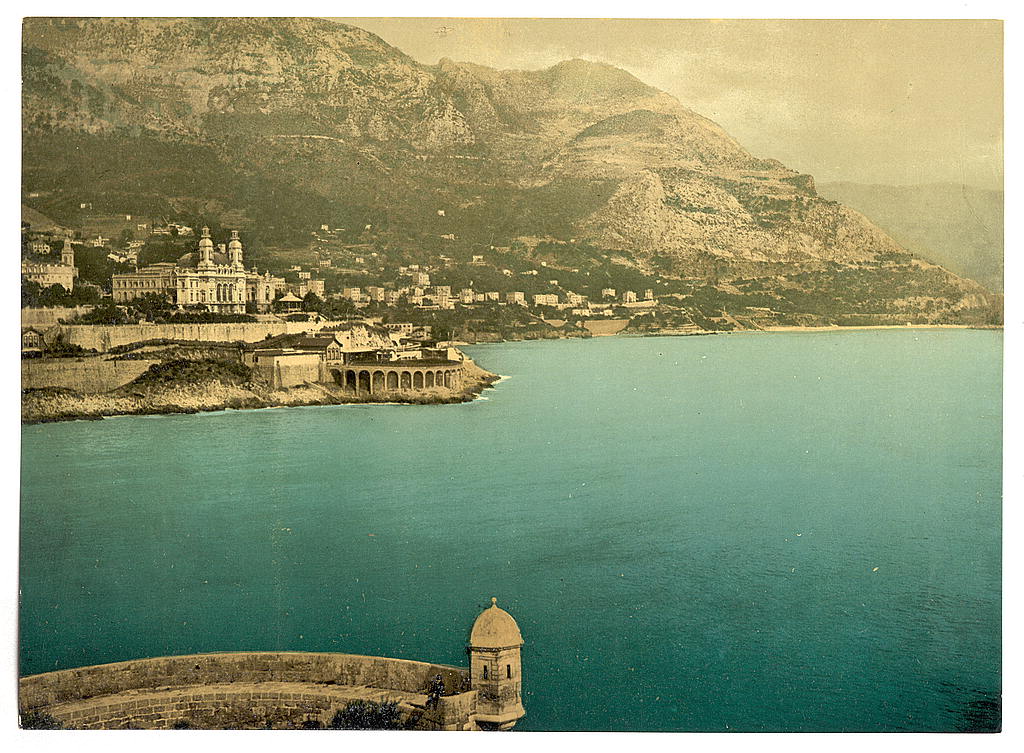 A picture of Monte Carlo and Cap Martin, Monaco (Riviera)