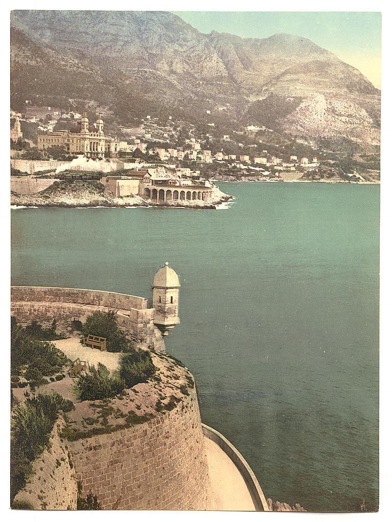 A picture of Monte Carlo, from Fort Antoine, Monaco (Riviera)