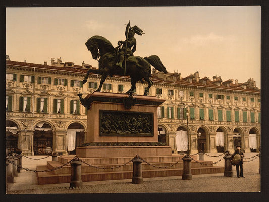 A picture of Monument of Emmanuel Fillibert, Turin, Italy