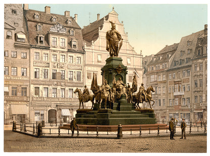 A picture of Monument of Victory, Leipsig (i.e., Leipzig), Saxony, Germany