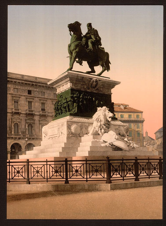 A picture of Monument to Victor Emmanuel, Milan, Italy