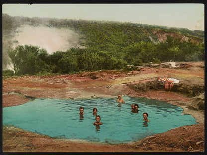 A picture of Morning Bath, Whakarewarewa