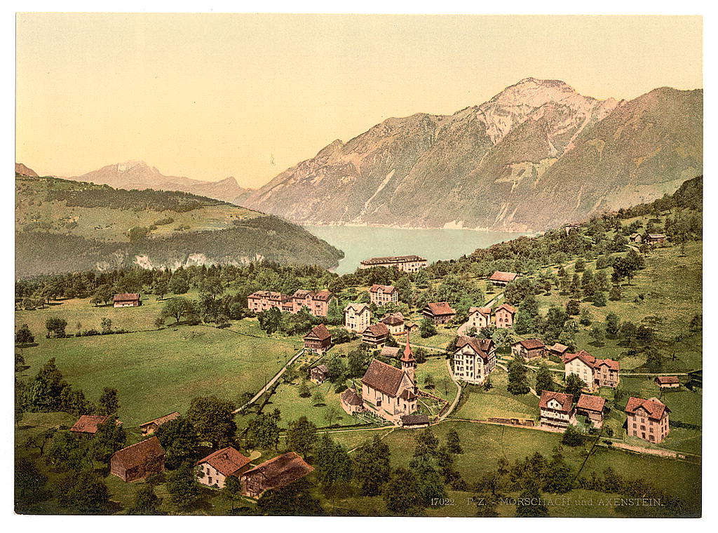 A picture of Morschach and Axenstein, Lake Lucerne, Switzerland