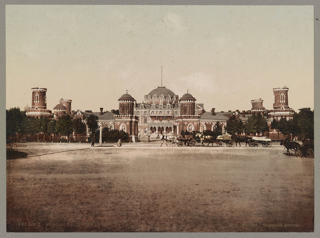 A picture of Moscou. Le Château Petrowsky