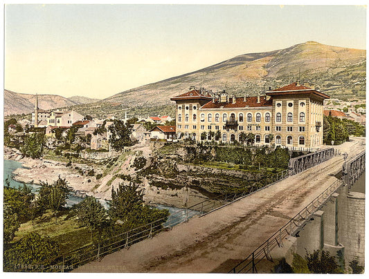 A picture of Mostar, Narenta Hotel, Herzegowina, Austro-Hungary