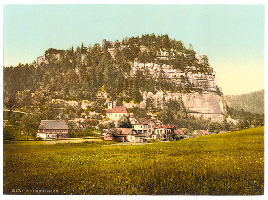 A picture of Mount Oybin, Zittau, Saxony, Germany