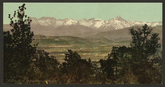 A picture of Mount Sneffles Range, Colorado