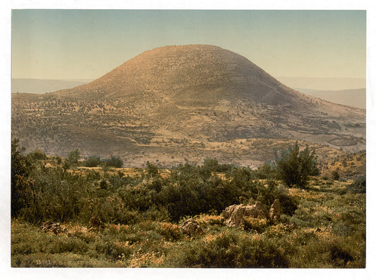 A picture of Mount Tabor, Holy Land, (i.e. Israel)