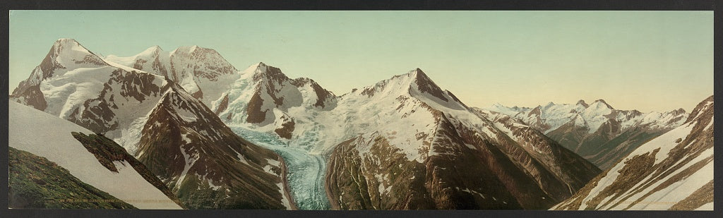 A picture of Mt. Fox and Mt. Dawson from Asulkan Pass, Selkirk Mountains