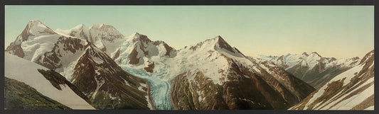 A picture of Mt. Fox and Mt. Dawson from Asulkan Pass, Selkirk Mountains