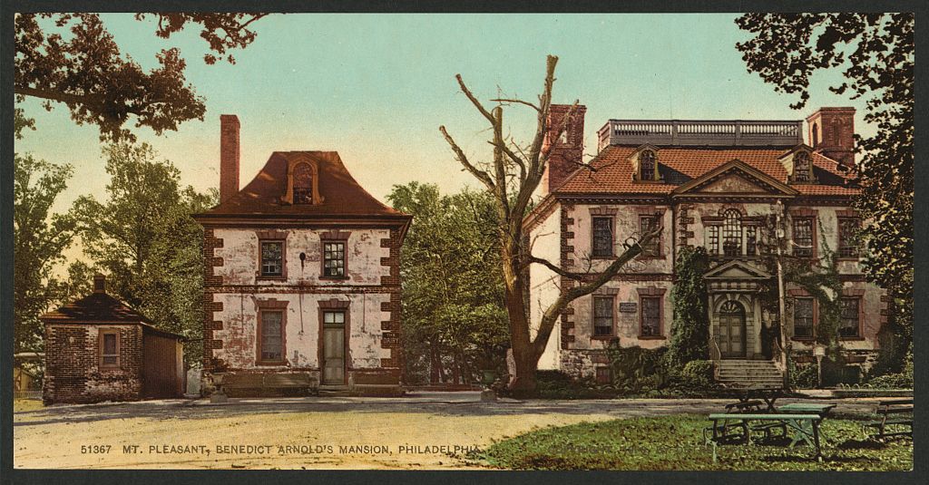 A picture of Mt. Pleasant, Benedict Arnold's mansion, Philadelphia