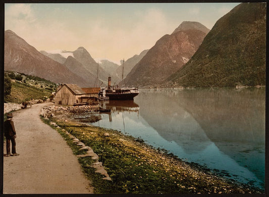 A picture of Mundal, Fjaerland, Sognefjord, Norway