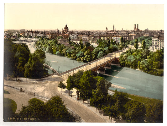 A picture of Munich from the Maximilianeum, Bavaria, Germany