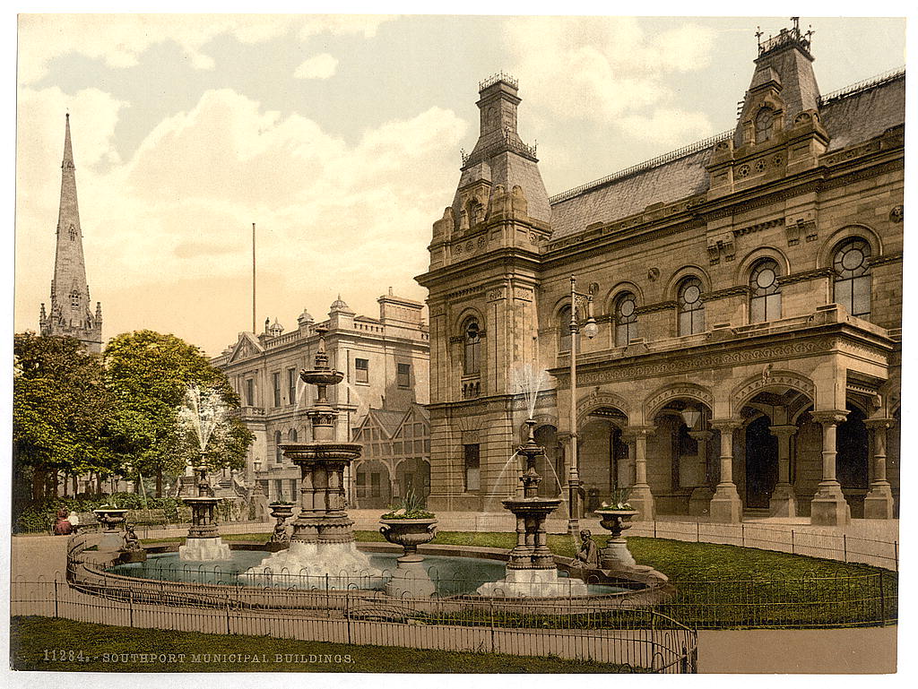 A picture of Municipal buildings, Southport, England