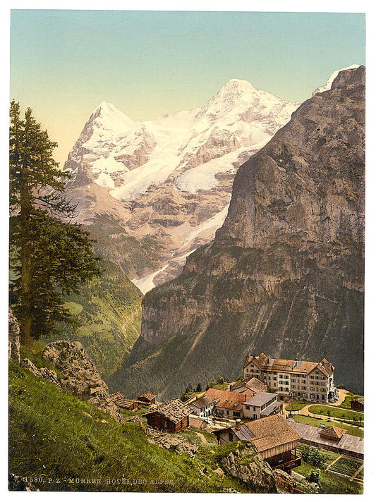 A picture of Murren, Hotel des Alps, Bernese Oberland, Switzerland