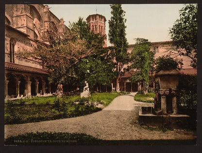 A picture of Museum court, Toulouse, France