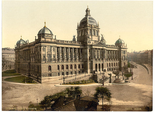 A picture of Museum, Prague, Bohemia, Austro-Hungary