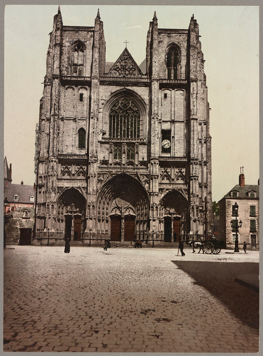 A picture of Nantes. La Cathédrale