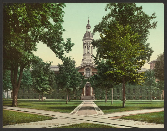 A picture of Nassau Hall, Princeton University