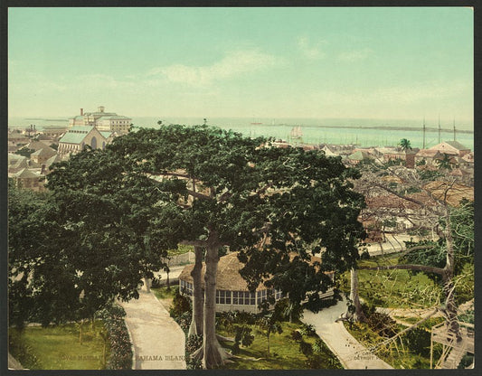 A picture of Nassau Harbor, Bahama Islands