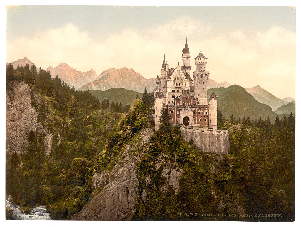 A picture of Neuschwanstein, Upper Bavaria, Germany