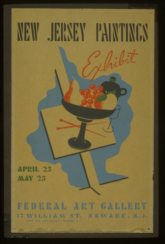 A picture of New Jersey paintings exhibit