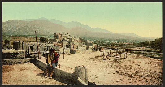 A picture of New Mexico. Pueblo de Taos