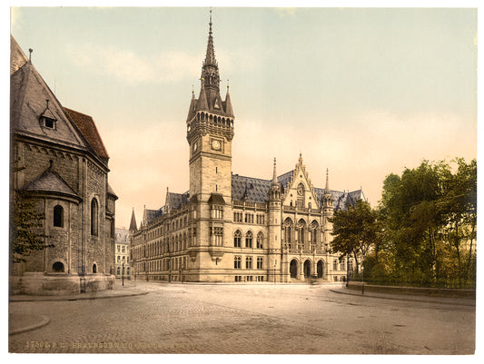 A picture of New town hall, Brunswick (i.e., Braunschweig), Germany