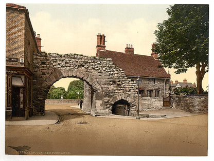 A picture of Newport Arch, Lincoln, England