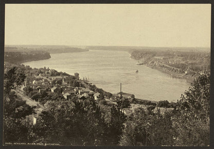 A picture of Niagara River from Queenston