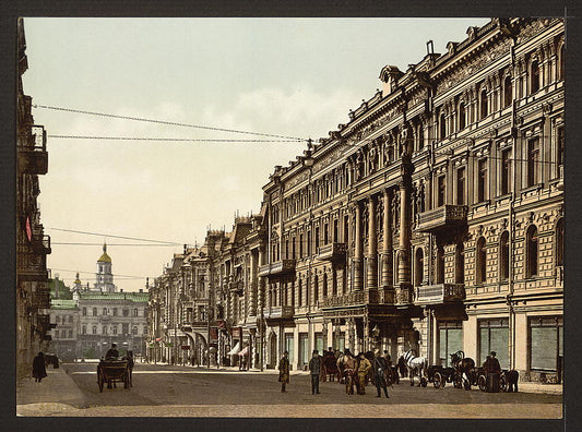 A picture of Nicolviewskaia, Nikolaevskaia, street, Kiev, Ukraine