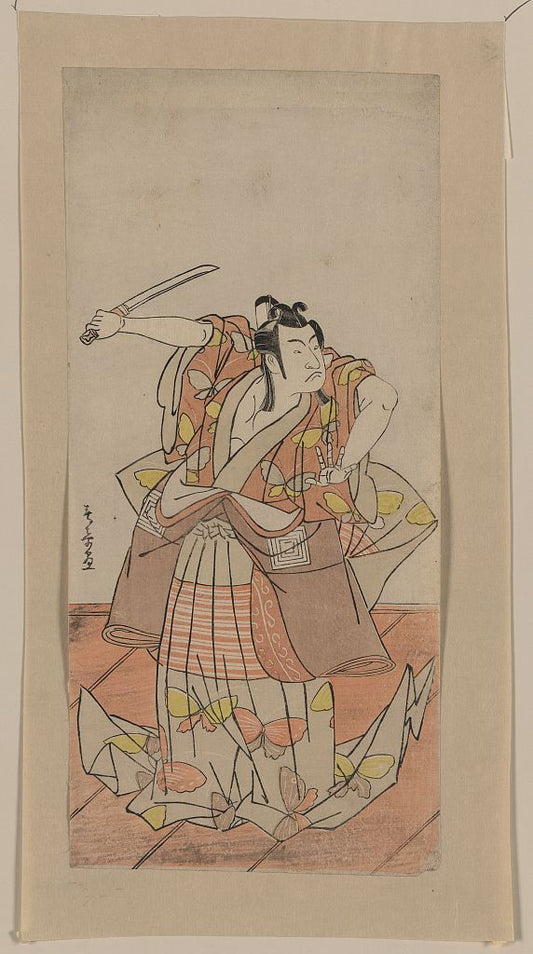 A picture of Nidaime ichikawa monnosuke no soga no gorō