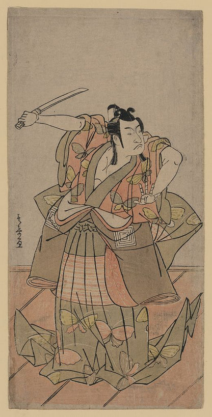 A picture of Nidaime ichikawa monnosuke no soga no gorō