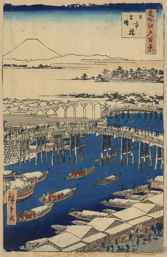 A picture of Nihonbashi yukibare