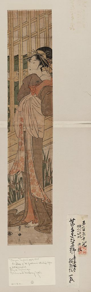 A picture of Nihonzutsumi o miru yūjo