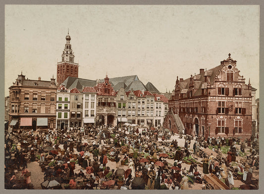 A picture of Nijmegen groote markt