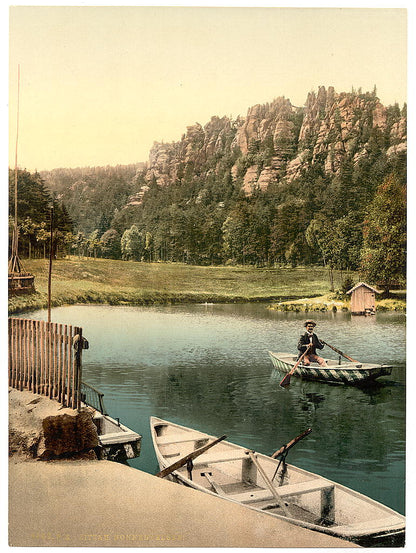 A picture of Nonnenfelsen, Zittau, Saxony, Germany